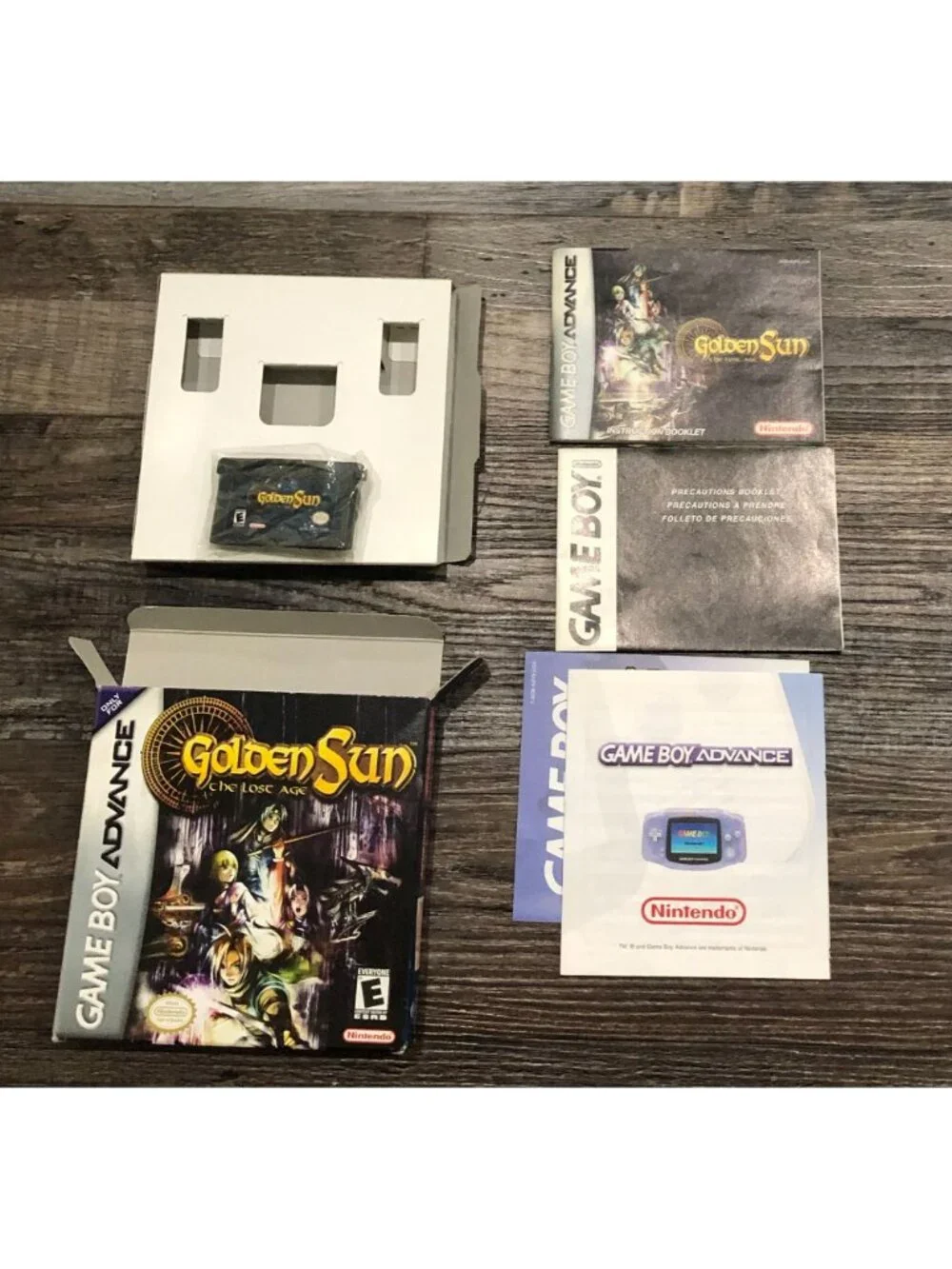 Golden Sun The Last Age Game Boy Advanced Complete NEW in Open Box